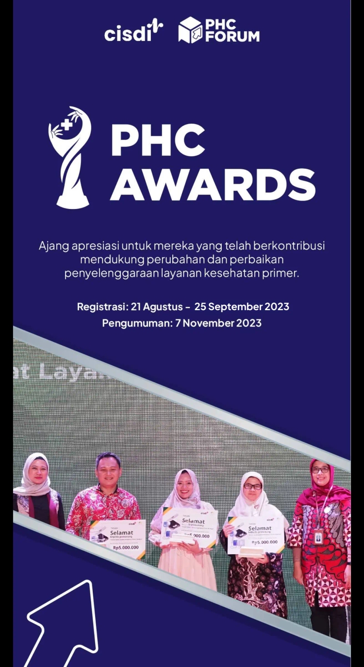 PHC Award banner mobile